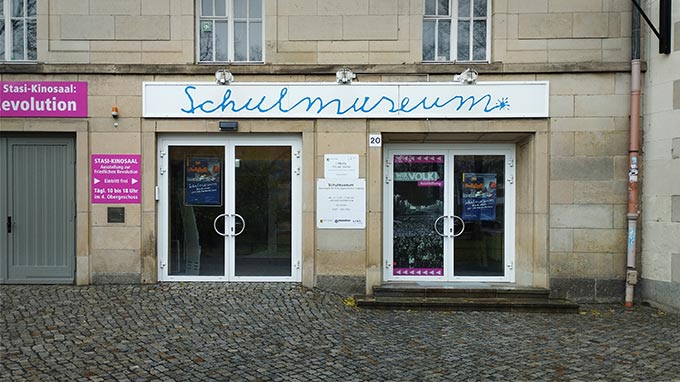 Außenansicht des Schulmuseums in Leipzig